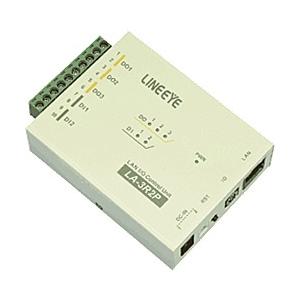 ラインアイ LA-3R2P LAN接続型デジタルIOユニット リレー接点3出力/ フォトカプラ絶縁2...