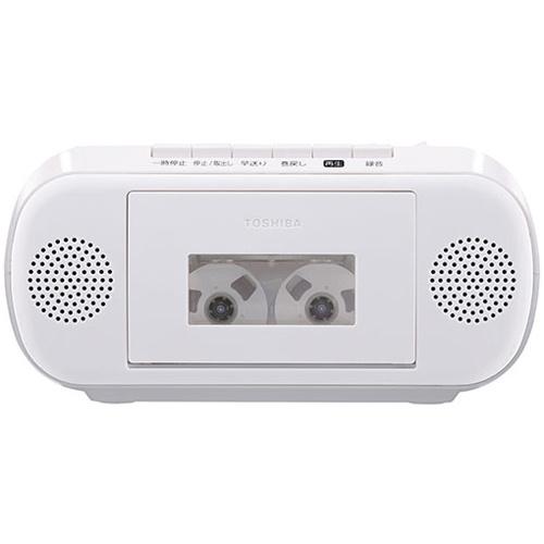 東芝 TY-CDM2(W) CDラジオカセットレコーダー （ホワイト）