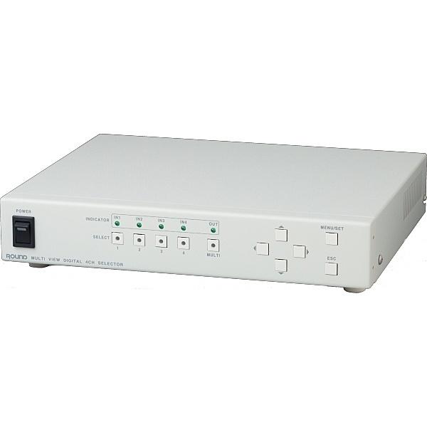 ラウンド MD-410 マルチ表示機能付HDMI4chセレクター（4入力1出力、DVI-D対応、業務...