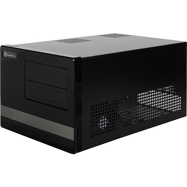 SilverStone SST-SG02B-F-USB3.0 キューブ型ケース ブラック