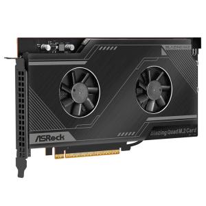 ASRock 4710483-942808 PCIe Gen5x4 M.2 4ポート増設 PCI E...