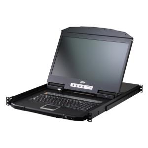 ATEN CL3716INWJJL 18.5インチLCD搭載 16ポート USB HDMI IP-KVMドロワー（1ローカル/ リモートアク…