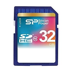 シリコンパワー SP032GBSDH010V10 SDHCメモリーカード 32GB (Class10) 　5年保証｜podpark