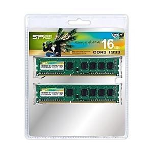 シリコンパワー SP016GBLTU133N22 メモリモジュール 240Pin DIMM DDR3...