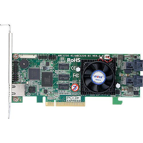 ARECA ARC-1226-8i SAS RAIDカード 8ポート PCIe x8、RAID le...