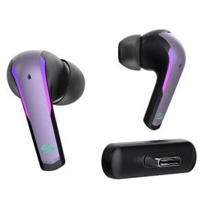 SOUL SS99PL S-PLAY2 PURPLE ゲーミングワイヤレスイヤホン SWITCH対応