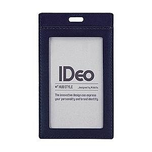 コクヨ NM-CK196DB ネームカードケース <IDeo HUBSTYLE> 名刺・IDカード用 タテ型 紺｜podpark