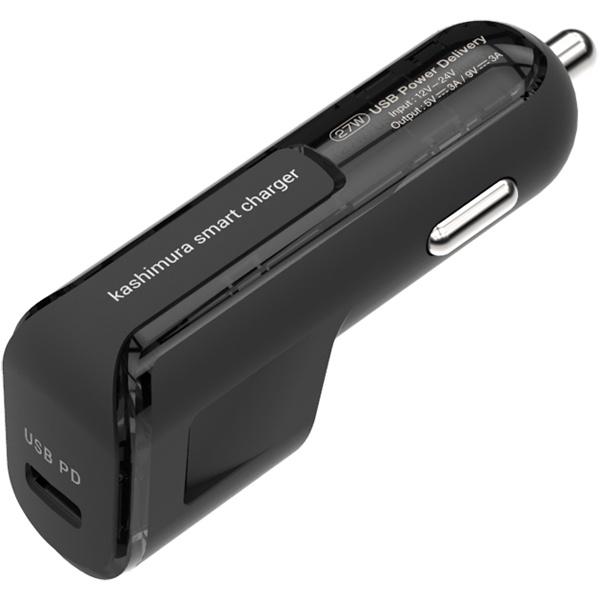 カシムラ AJ-595 DC-PD-9V3A Type-C 1ポート