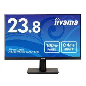 iiyama XU2492HSU-B6 液晶ディスプレイ 23.8型/ 1920×1080/ HDMI、DisplayPort/ ブラック/ スピーカー：あり/ IPS方式｜podpark