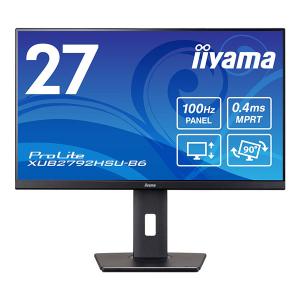 iiyama XUB2792HSU-B6 液晶ディスプレイ 27型/ 1920×1080/ HDMI、DisplayPort/ ブラック/ スピーカー：あり/ …｜podpark