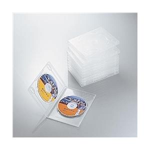 ELECOM CCD-DVD06CR DVDトールケース｜podpark