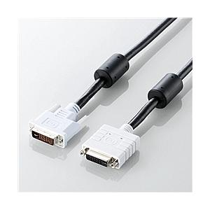 ELECOM CAC-DVIE10BK DVI アナログ延長ケーブル 1.0m/ DVI-I29pi...