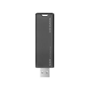 IODATA SSPS-US2GR USB3.2 Gen2対応 スティックSSD 2TB グレー×ブラック｜podpark