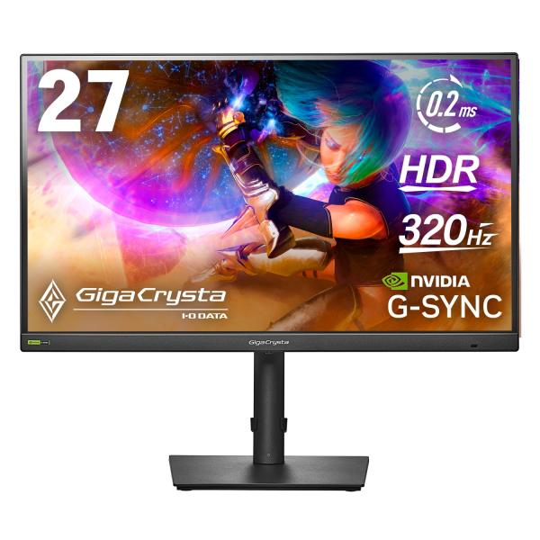 IODATA EX-GDQ271RAW ゲーミング液晶ディスプレイ 27型/ 2560×1440/ ...