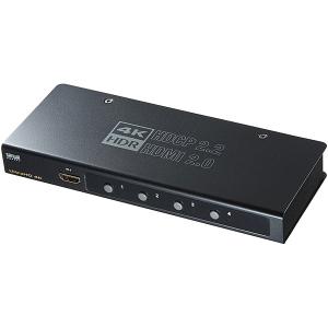 サンワサプライ SW-HDR41H 4K・HDR・HDCP2．2対応HDMI切替器（4入力・1出力）｜podpark