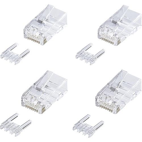 サンワサプライ ADT-6RJ-10N カテゴリ6 RJ-45コネクタ（単線用・10個入り）