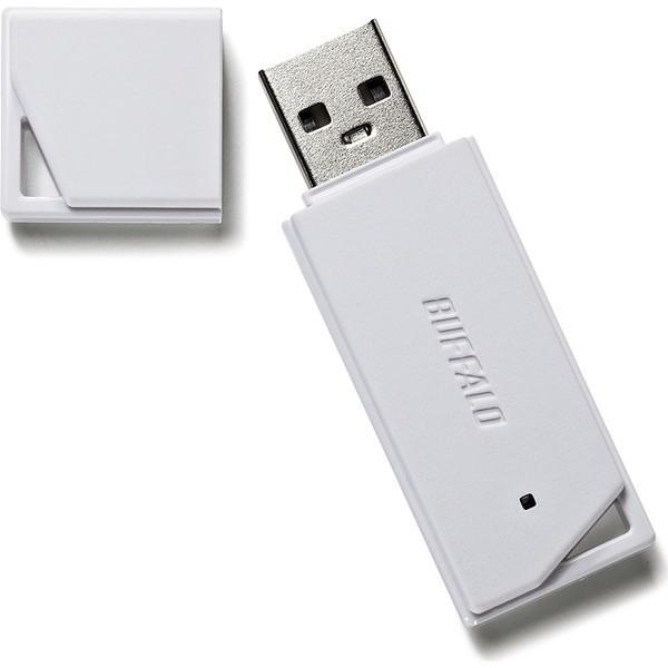 バッファロー RUF2-KR32GA-WH USB2.0 どっちもUSBメモリー 32GB ホワイト