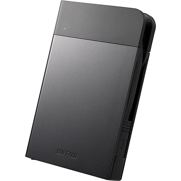 バッファロー HD-PZF2.0U3-BKA USB3.1（Gen1)対応 耐衝撃ポータブルHDD ...