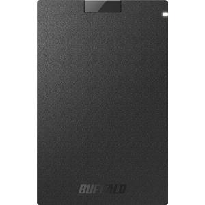 バッファロー SSD-PGVB1.0U3-B 抗ウイルス・抗菌ポータブルSSD USB3.2(Gen1) Type-A 1TB ブラック