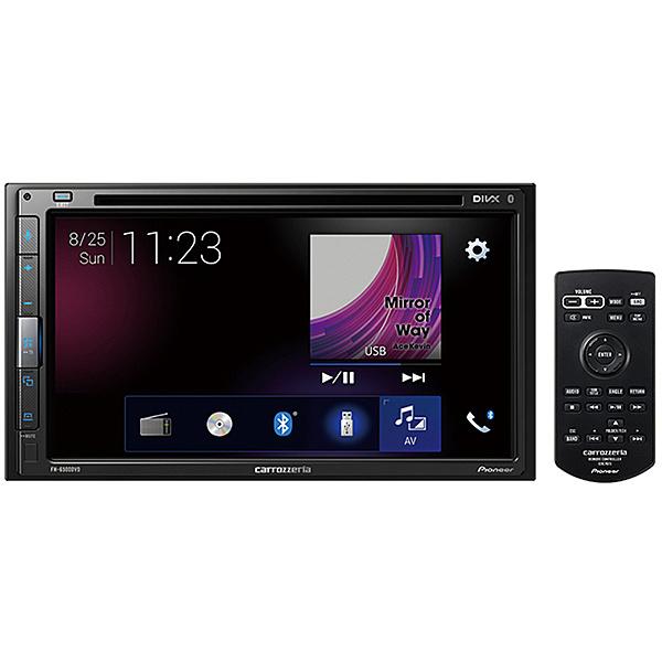 パイオニア FH-6500DVD 6.8V型ワイドVGAモニター/ DVD-V/ VCD/ CD/ ...