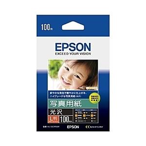 EPSON KL100PSKR 写真用紙<光沢> (L判/ 100枚)｜podpark