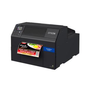 EPSON CW-C6520AG カラーラベルプリンター/ 用紙幅8インチ/ フォト顔料インク搭載/...