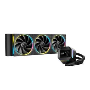 Deepcool R-LM360-BKDMMC-1 LM360/ 360mm水冷CPUクーラー/ 2.4インチIPS液晶ディスプレイ/ 第6世代ポンプ/ 「FL…
