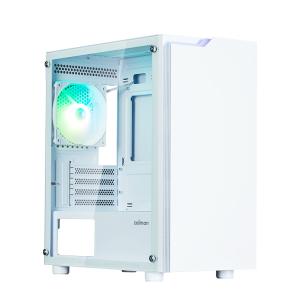 ZALMAN ZALMAN P40 PRISM WHITE ホワイト ミドルタワーPCケース
