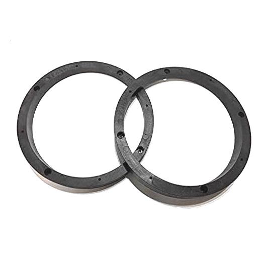 POG-MAX 汎用 バッフル 2枚セット 角度付き6.5インチ 17cm用スピーカースペーサー／ス...