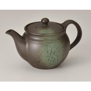 骨董品　古道具　陶芸　備前焼　茶道具　茶器　急須（つる付）焼締　窯変　陶印有 備前焼 陶正園 木村陶峰 宝瓶 茶道具 煎茶器 古美術品 骨董品