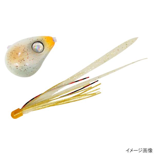 ジャッカル タイラバ 爆流 鉛式ビンビン玉スライド 160g シロアマグロー/イカグローT+