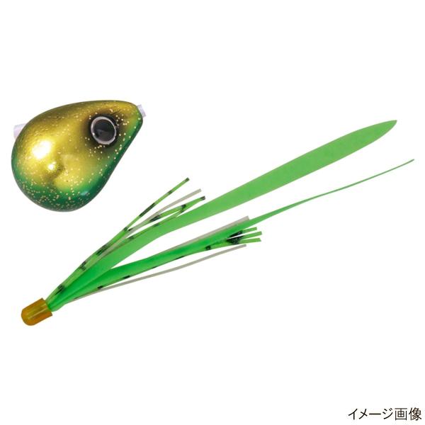 ジャッカル タイラバ 爆流 鉛式ビンビン玉スライド 250g ラメグリキン/蛍光グリーンT+