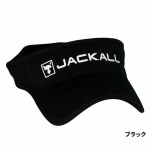 ジャッカル ロゴサンバイザー ブラック