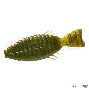 deps（デプス） ブルフラット Fエコ 5.8in (ブラックバスワーム) ゆう