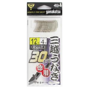 Gamakatsu（がまかつ） 糸付 マス 針5号-ハリス0.8号 茶 : 釣具の