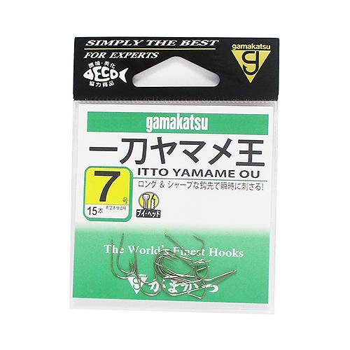 がまかつ 一刀ヤマメ王 ７号 茶