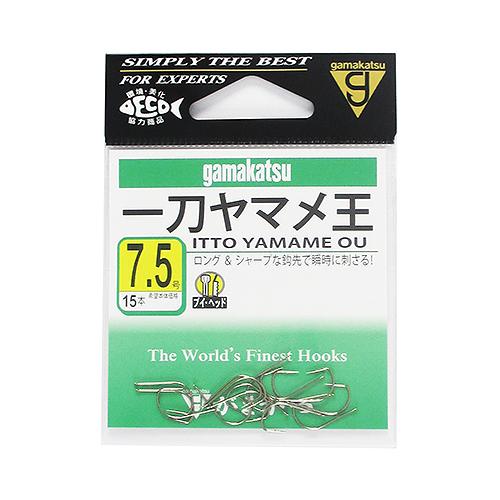 【現品限り】 がまかつ 一刀ヤマメ王 ７．５号 茶