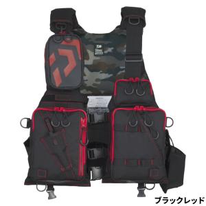 DAIWA（ダイワ） DF-6206 フロートゲームベスト ブラックイエロー