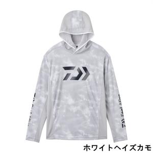 ダイワ ウェア DE-3726 ボートゲームフーディーシャツ XL ホワイトヘイズカモ｜釣具のポイント東日本 Yahoo!店