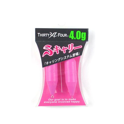 34/サーティ―フォー Ｓキャリー 4.0g ピンク