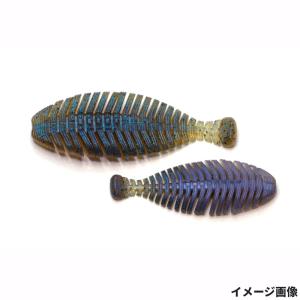 レイドジャパン ワーム ヒラタイラー 3.7インチ 042-ダークシナモンシャッド