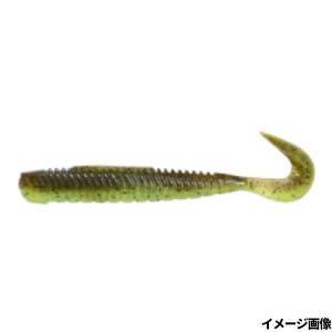 DSTYLE ワーム D.Sカマー 2.5インチ グリパン/チャート