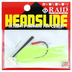 レイドジャパン ラバージグ HEAD SLIDE 5g 008 チャートバックパール