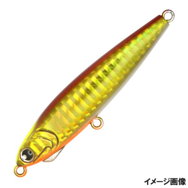 ロンジン（LONGIN） ルアー レビンミニヘビー 22g 104 金赤チャートヘッドOB(縦ホロ)