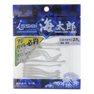 issei ワーム 海太郎 スパテラ 2.5インチ 014 シラスレインボー : 釣具