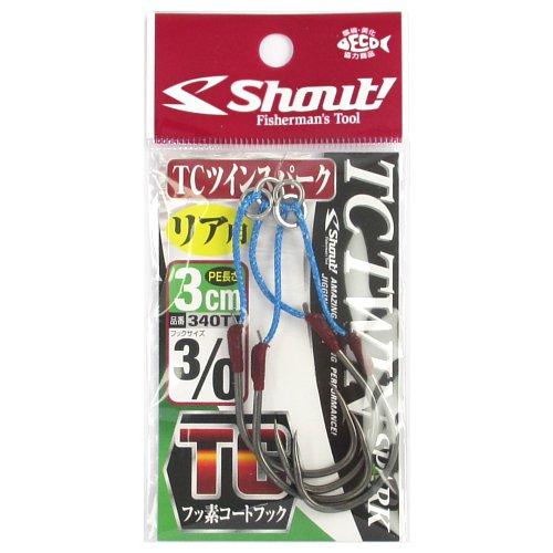 シャウト ＴＣツインスパーク ３４０ＴＴ ３ｃｍ ＃３／０