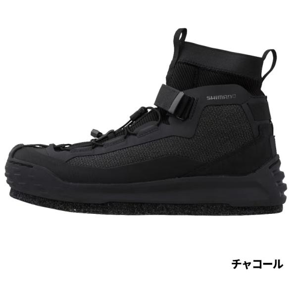【現品限り】 シマノ フットウェア ドライロックシューズ カットラバーピンフェルト 25.5cm チ...