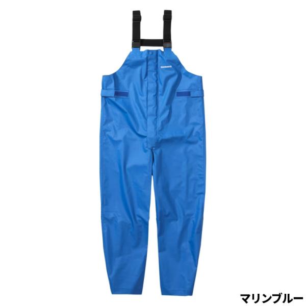 シマノ ウェア マリンサロペット XL マリンブルー RA-302V