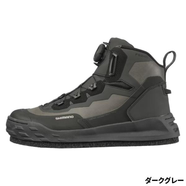 シマノ ウェーダー ジオロック ウェーディングシューズPRO カットピンフェルト 25.0cm ダー...