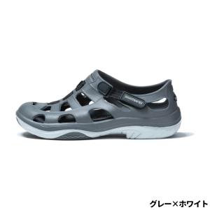 シマノ サンダル EVAIR マリンフィッシングシューズ 27.0cm グレー×ホワイト FS-091I｜釣具のポイント東日本 Yahoo!店